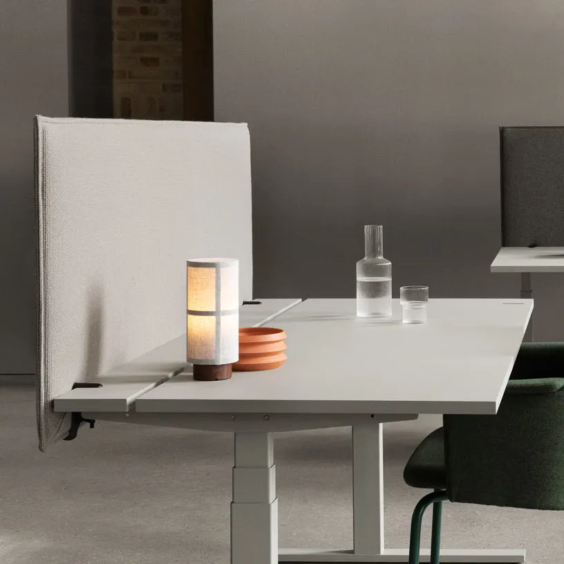 Abstracta Hinge desk screen - Presentation Media