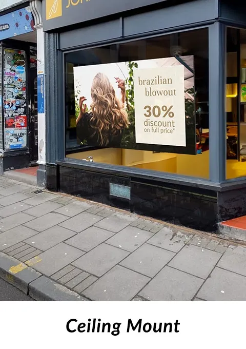DV-LED All-in-One Window Displays - Presentation Media