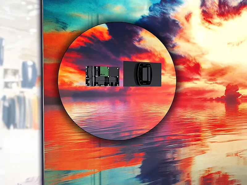 DV-LED All-in-One Window Displays - Presentation Media