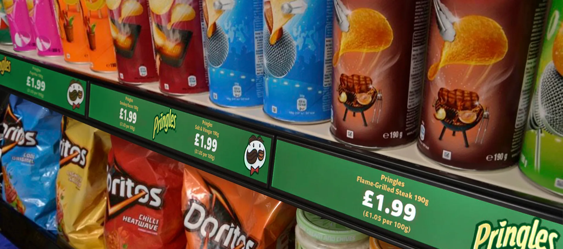 LCD Shelf Edge Touch Display - Presentation Media