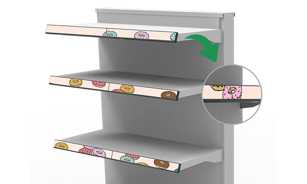 LCD Shelf Edge Touch Display - Presentation Media