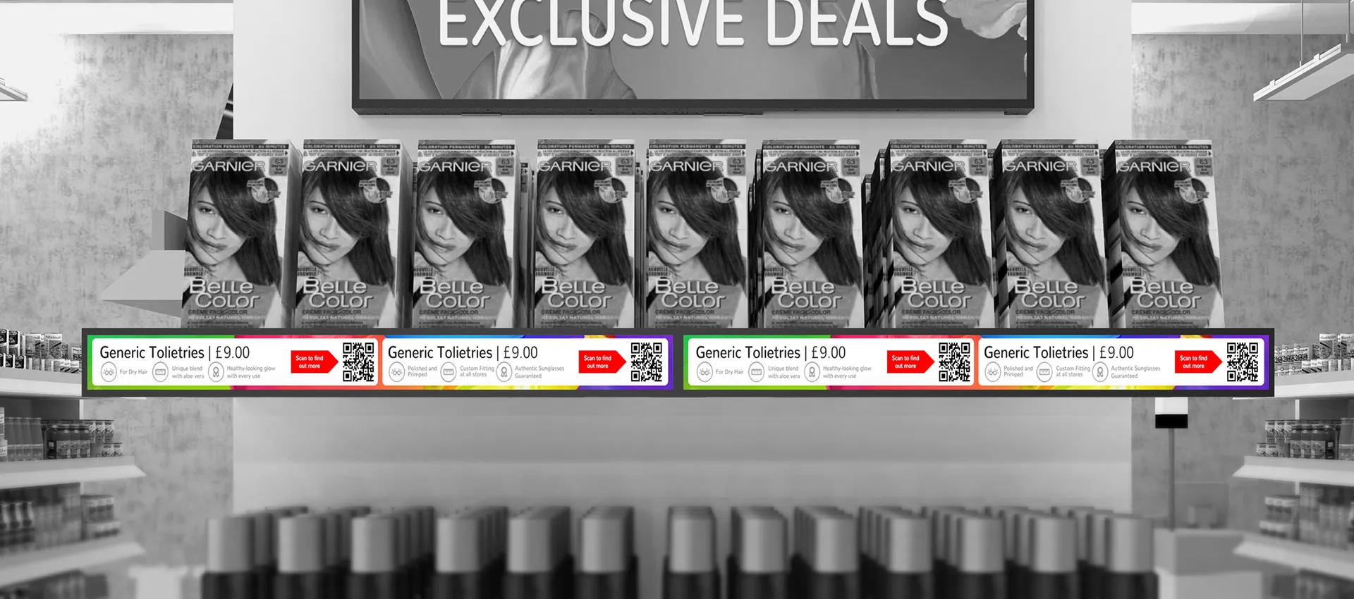 LCD Shelf Edge Touch Display - Presentation Media