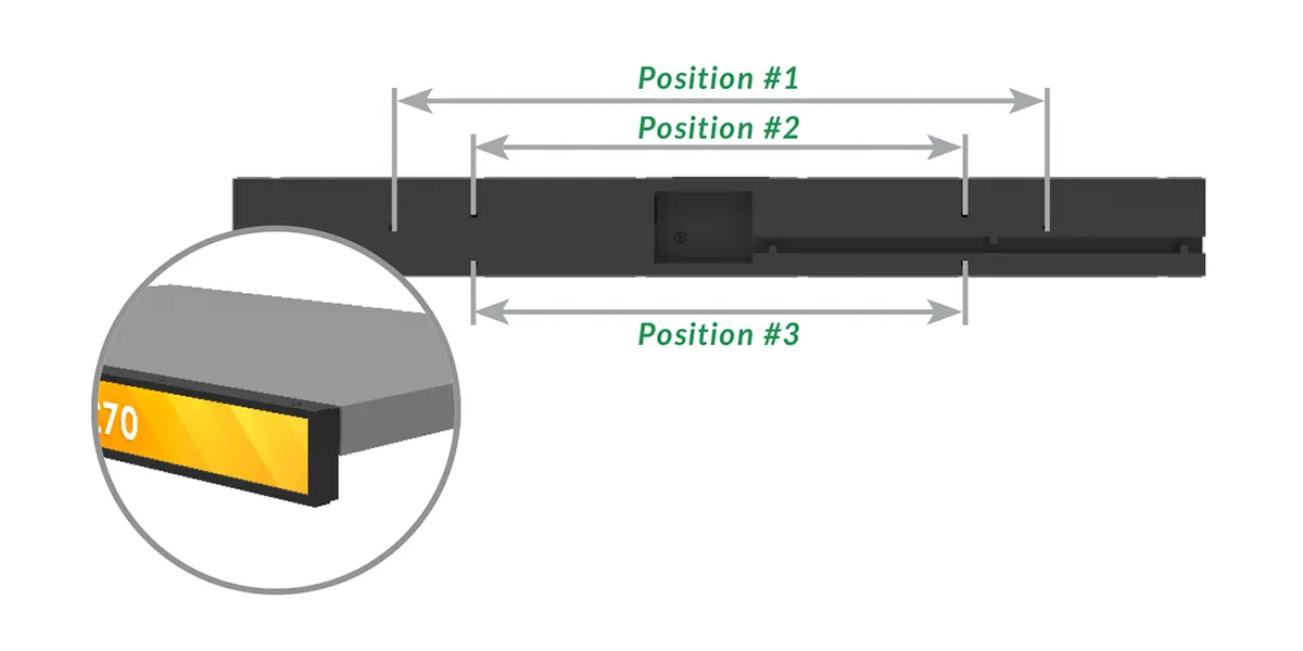 Vibrant LCD Shelf Edge Displays - Presentation Media