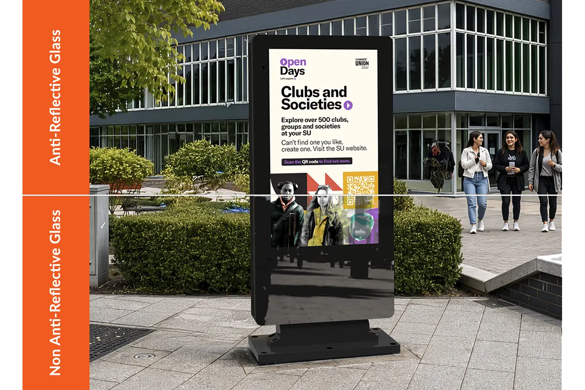 Outdoor 4K Elite Freestanding Digital Signage Posters - Presentation Media