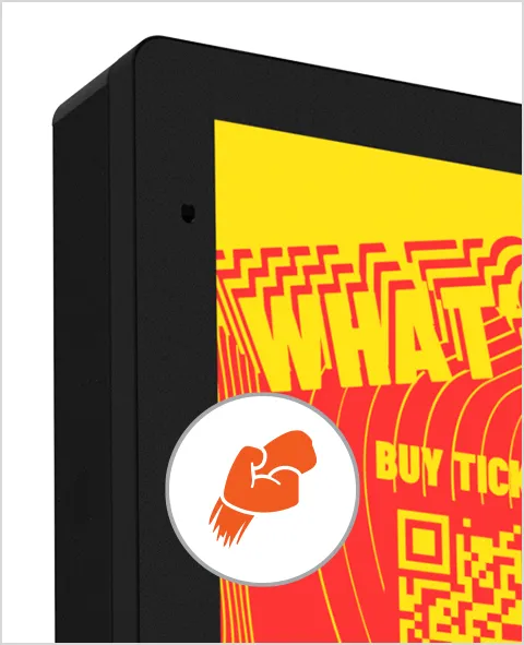 Outdoor 4K Elite Freestanding Digital Signage Posters - Presentation Media