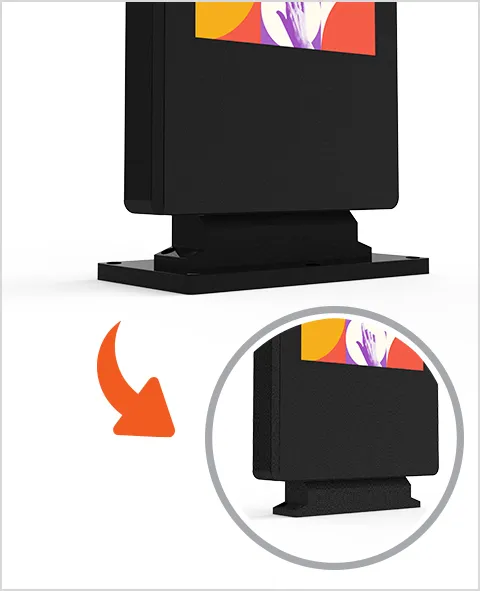Outdoor 4K Elite Freestanding Digital Signage Posters - Presentation Media