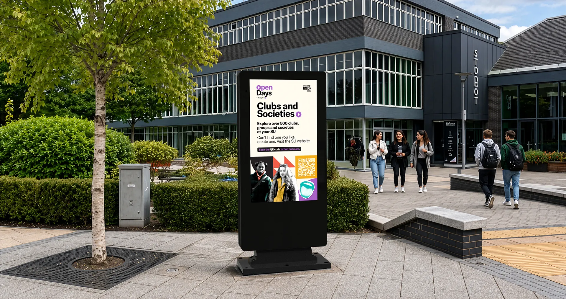 4K Elite Outdoor Freestanding Digital Signage Posters - Presentation Media