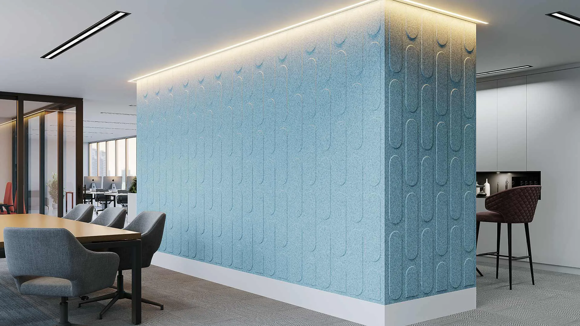 AllSfär Öra 3D Acoustic Wall Surface - Presentation Media