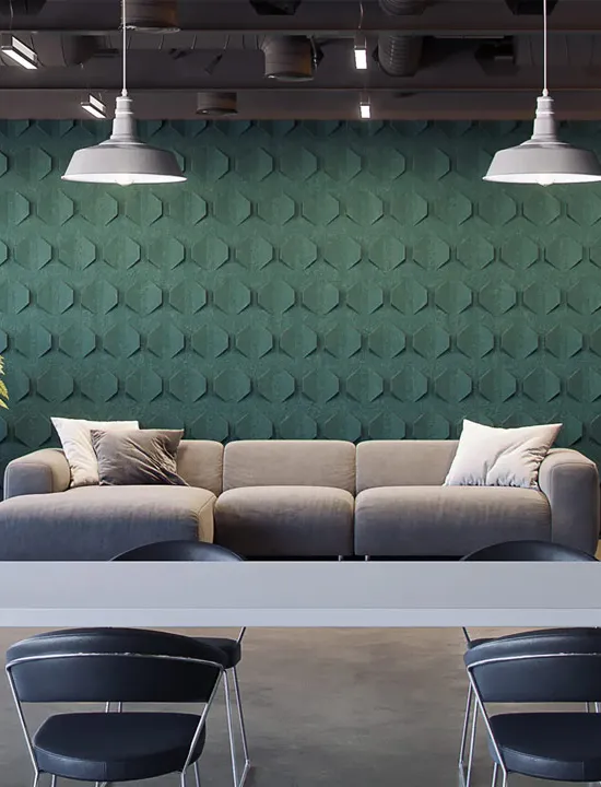 AllSfär Öra 3D Acoustic Wall Surface - Presentation Media