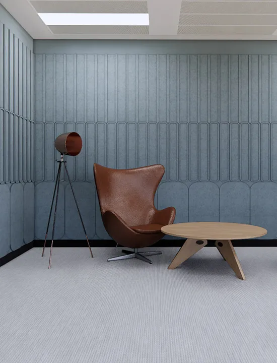 AllSfär Öra Layered Acoustic Wall Surface - Presentation Media