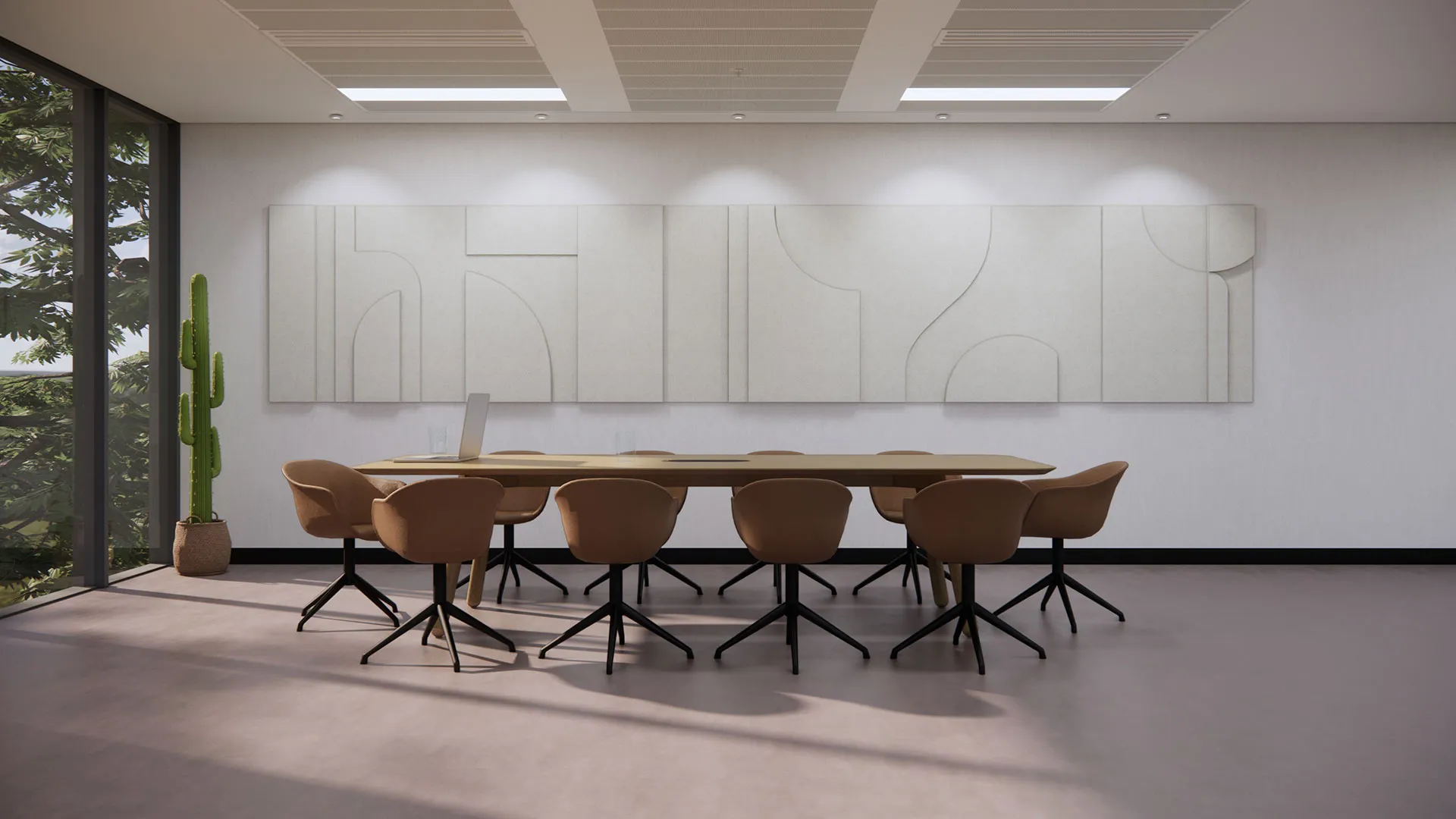 AllSfär Öra Sculpted Acoustic Wall Surfaces - Presentation Media