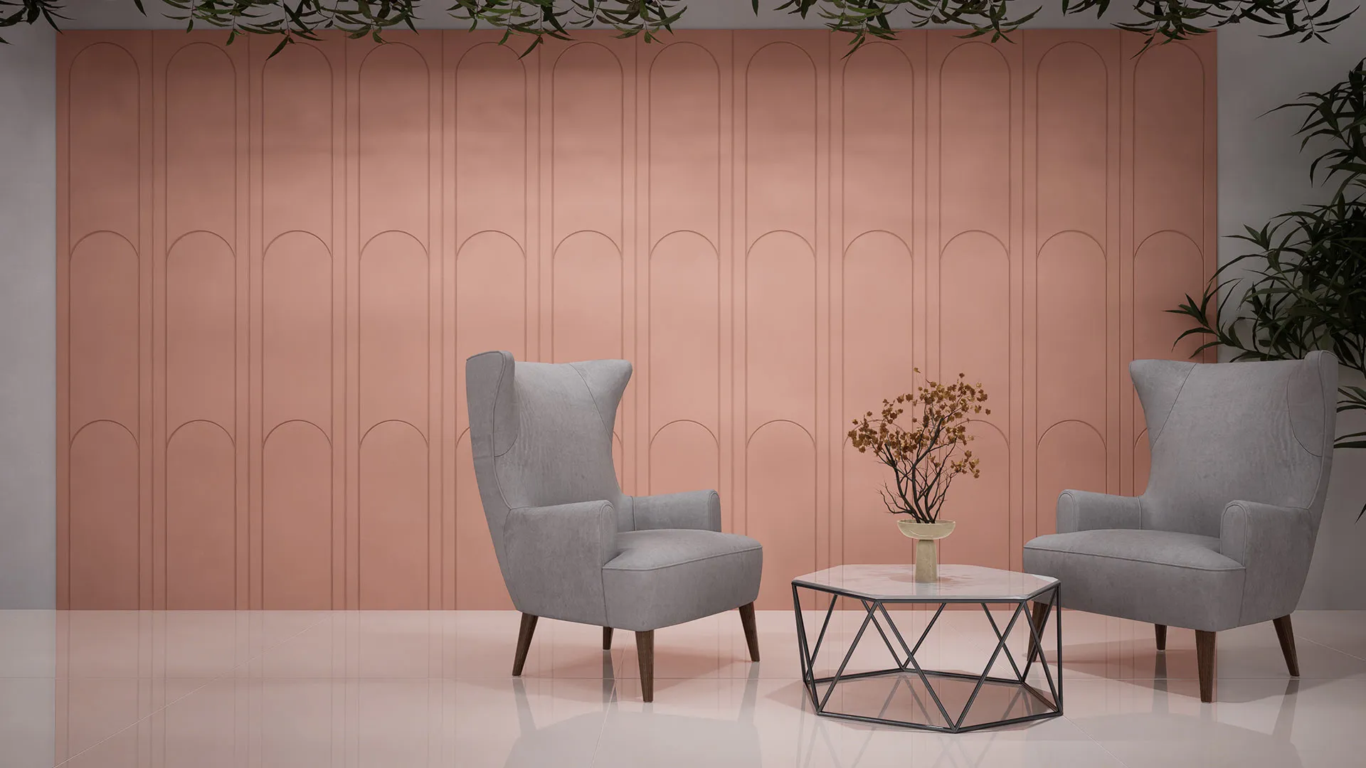 AllSfär Öra V Acoustic Wall Surface - Presentation Media