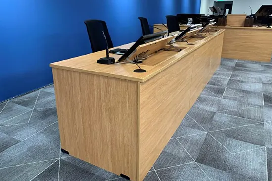 Courtroom Furniture - Presentation Media