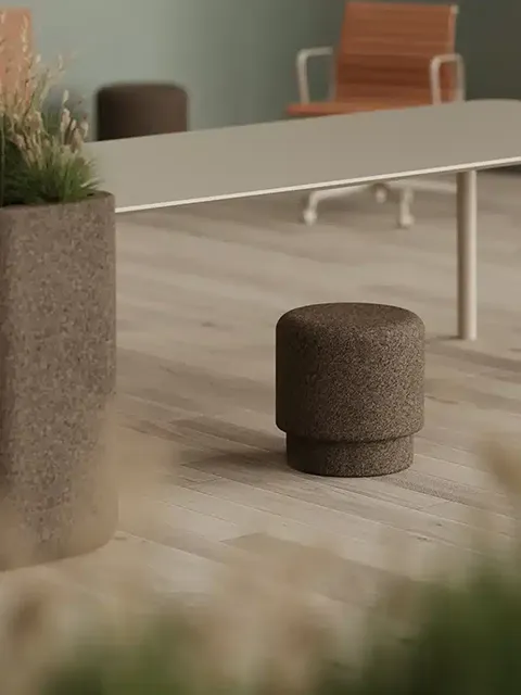 Greenmood Pouf - Presentation Media