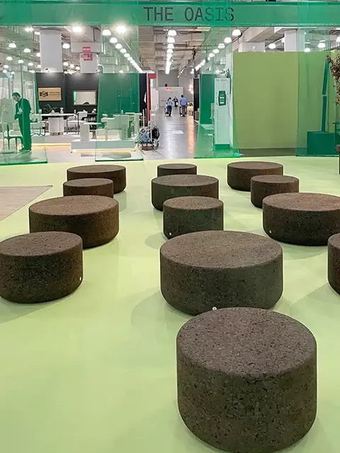 Greenmood Pouf - Presentation Media