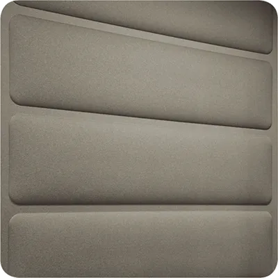 Hush acoustic panel beige - Presentation Media