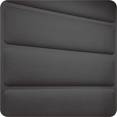 Hush acoustic panel dark grey - Presentation Media