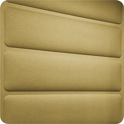 Hush acoustic panel yellow - Presentation Media