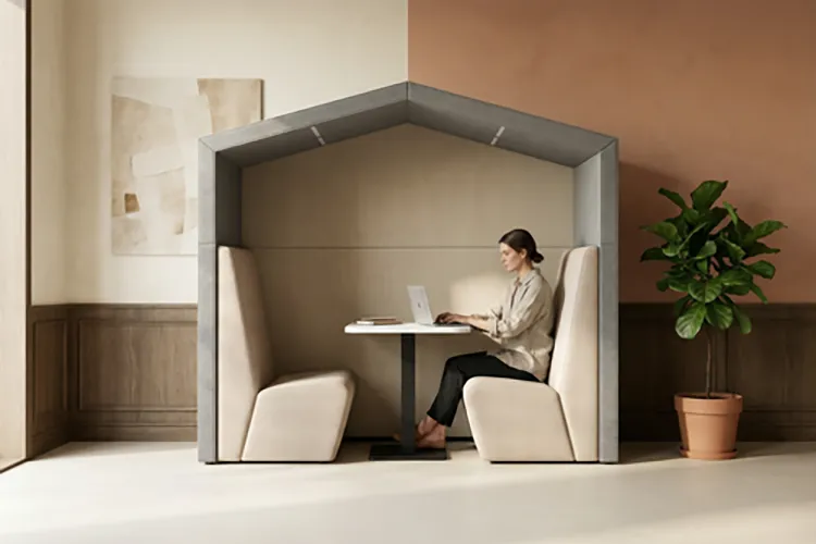 Anex booth by Identity Furniture - Presentation Media