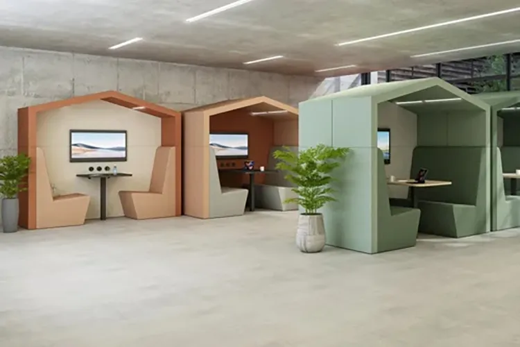 Anex booth by Identity Furniture - Presentation Media