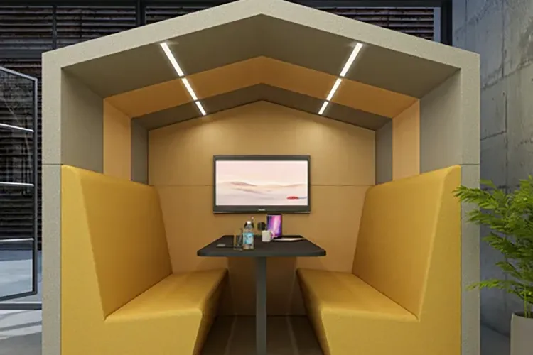 Anex booth by Identity Furniture - Presentation Media