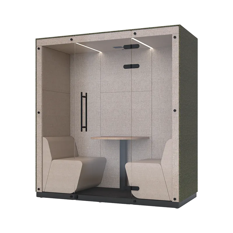 Atrium booth by Identity Furniture - Presentation Media