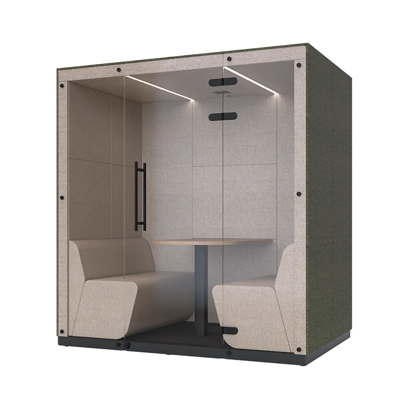 Atrium booth by Identity Furniture - Presentation Media