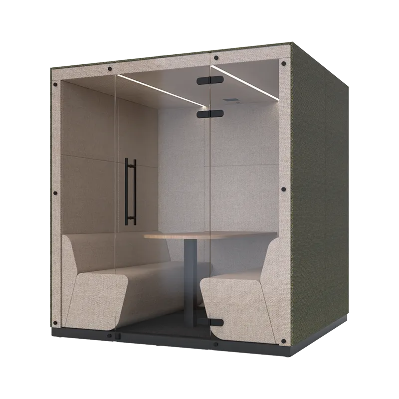 Atrium booth by Identity Furniture - Presentation Media