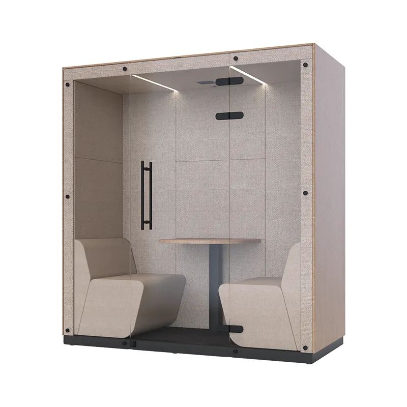 Atrium booth by Identity Furniture - Presentation Media