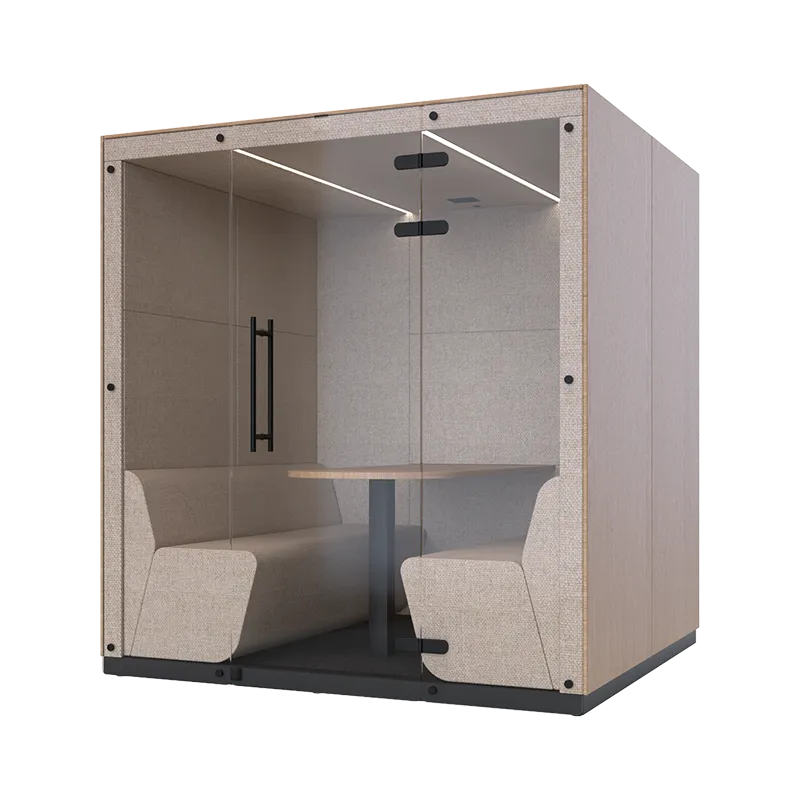 Atrium booth by Identity Furniture - Presentation Media