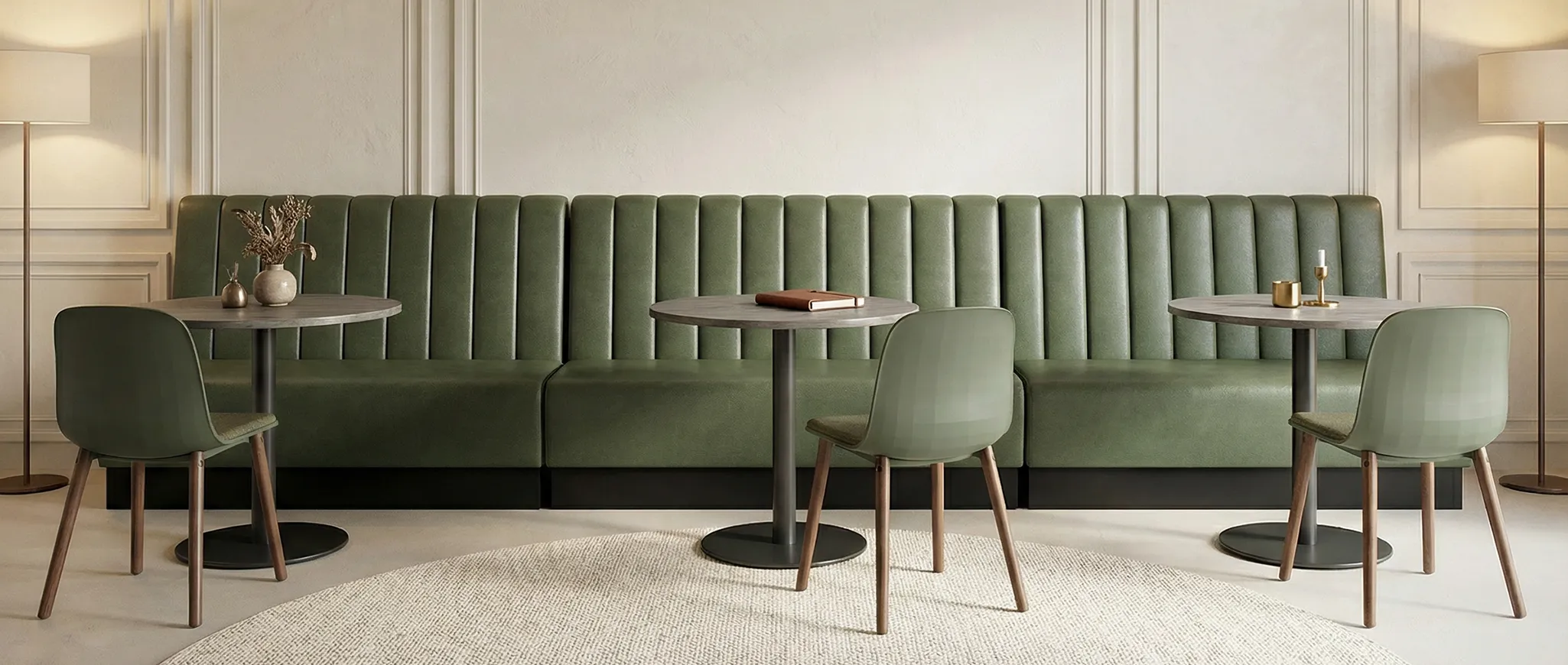 Banq modular seating by Identity Furniture - Presentation Media