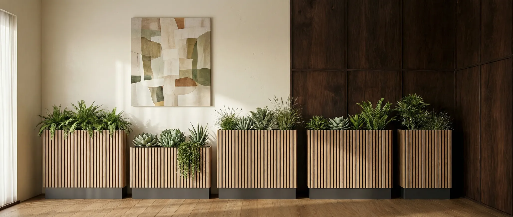 Bonzai planters by Identity Furniture - Presentation Media