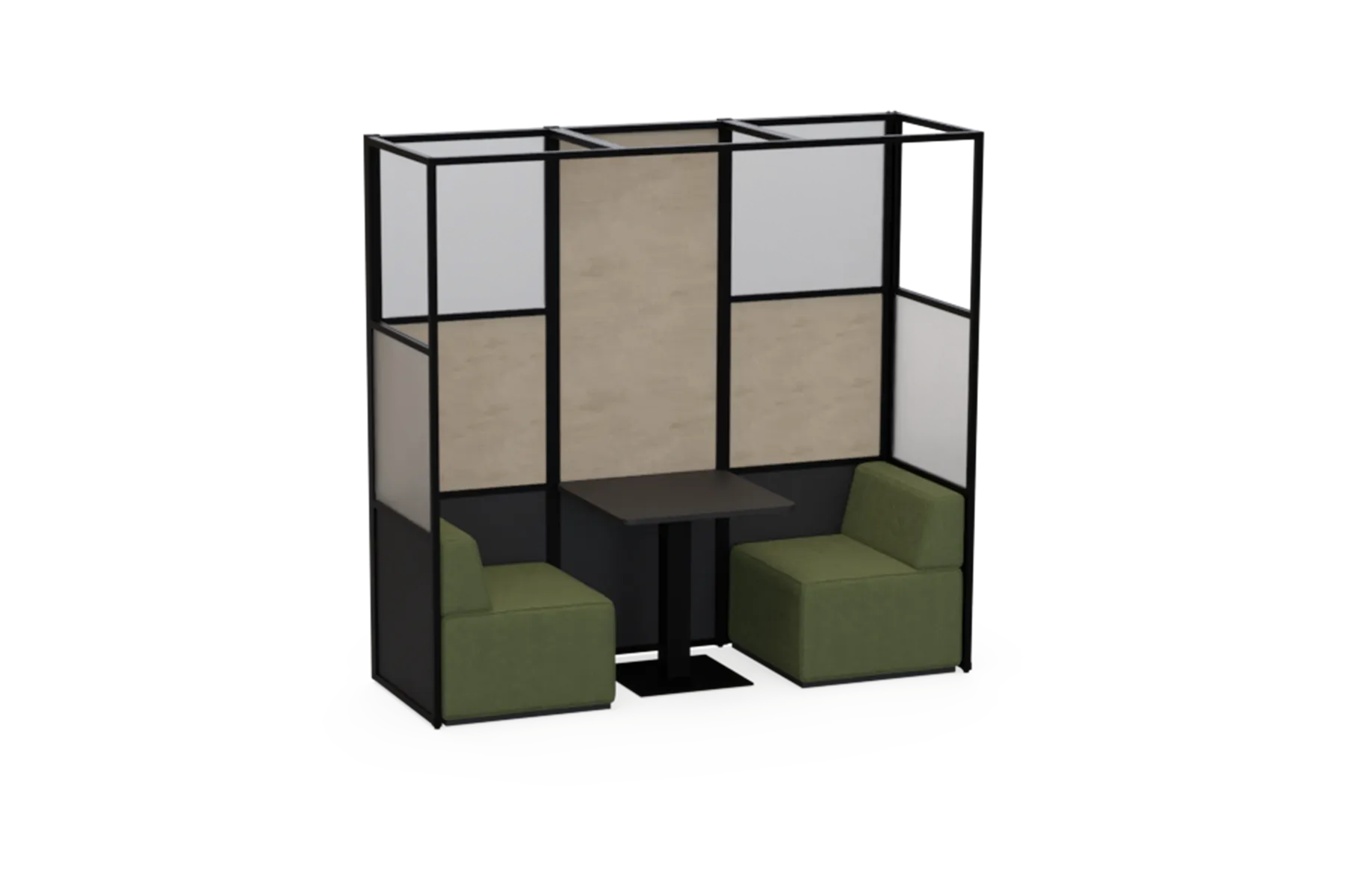 Cortex booth by Identity Furniture - Presentation Media