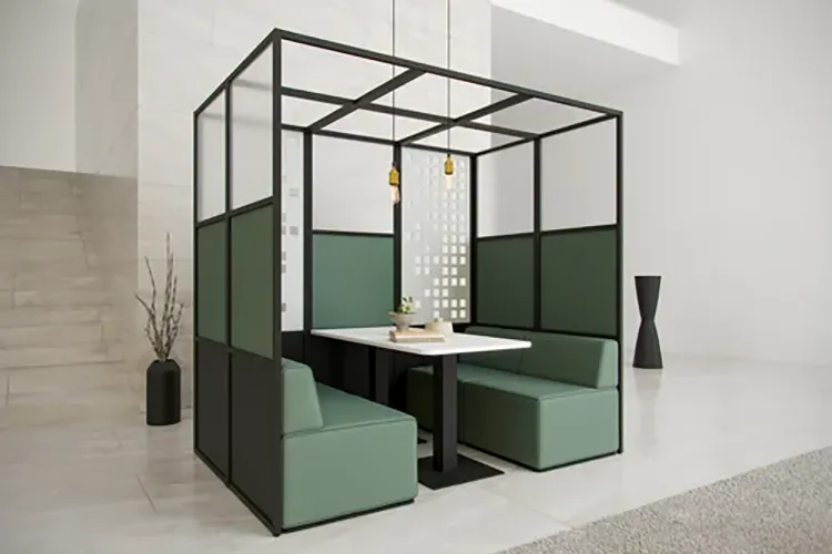 Cortex booth by Identity Furniture - Presentation Media