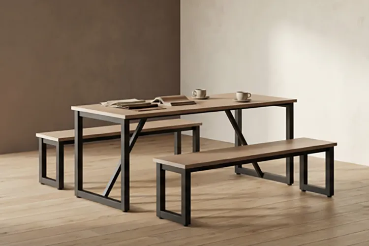 Duel tables by Identity Furniture - Presentation Media
