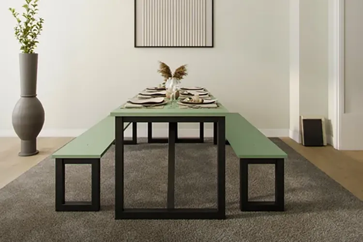 Duel tables by Identity Furniture - Presentation Media