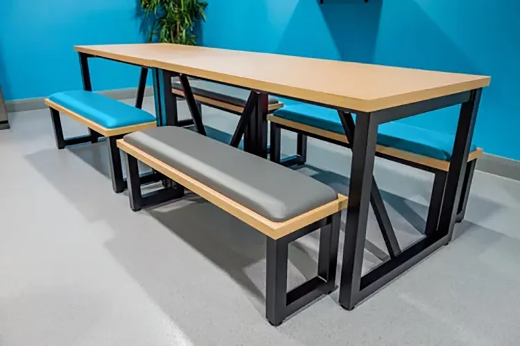 Duel tables by Identity Furniture - Presentation Media