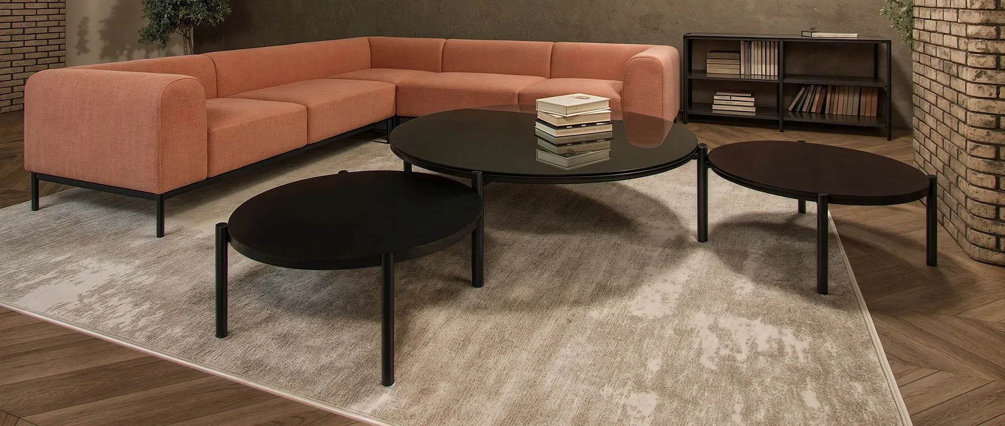 Ironite tables by Identity Furniture - Presentation Media
