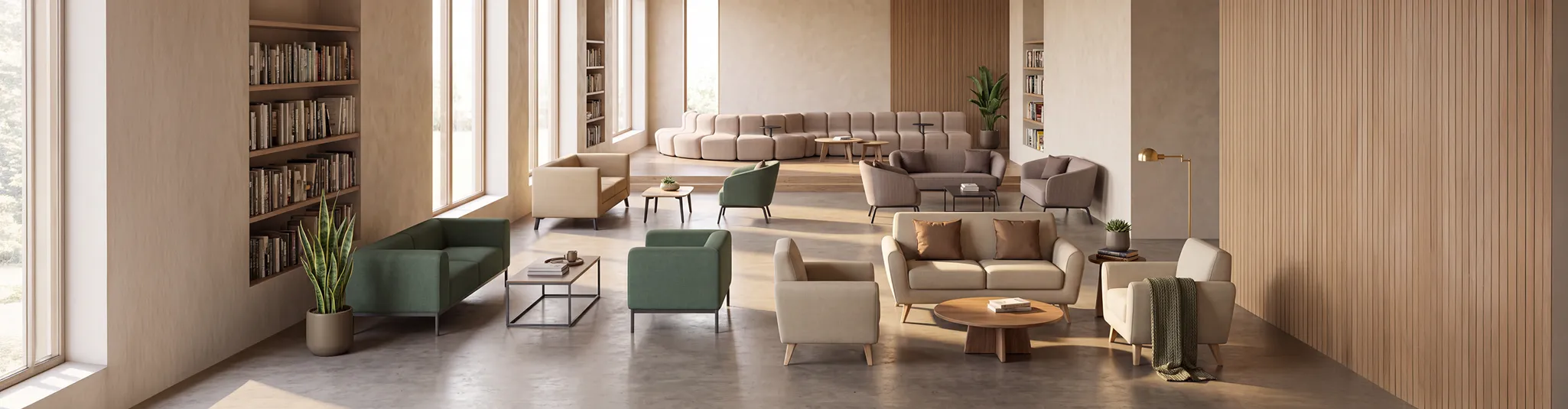 Sofa seating by Identity Furniture - Presentation Media