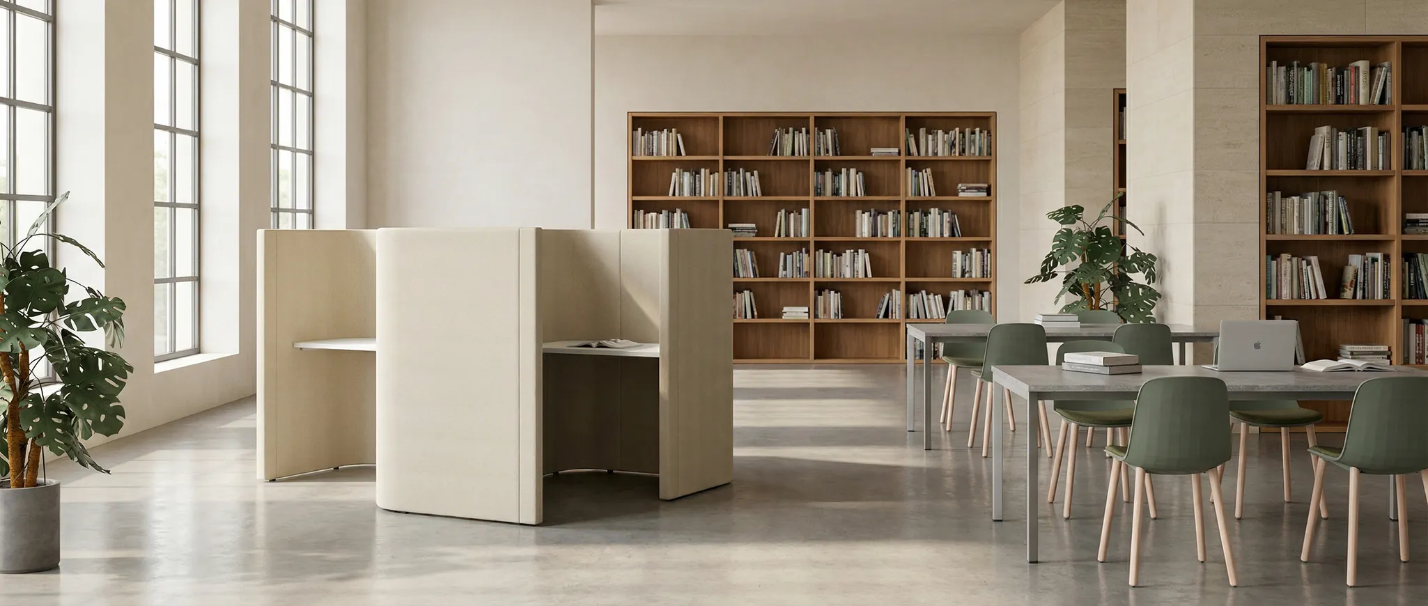 Studio pods by Identity Furniture - Presentation Media
