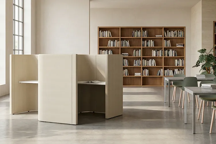 Studio booth by Identity Furniture - Presentation Media