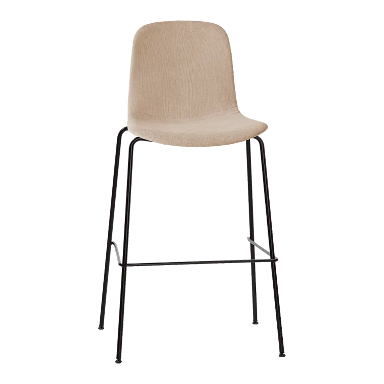 Origin Flux Upholstered High Stool - Presentation Media
