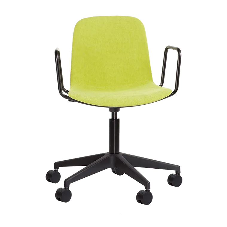 Origin Flux Upholstered Task Arm Chair - Presentation Media