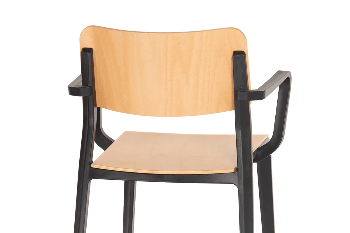 Origin Furniture Mojo Ply Arm Chair - Presentation Media