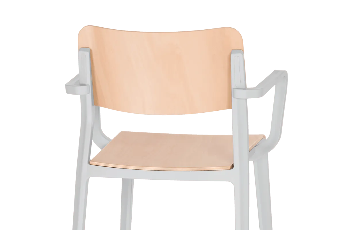 Origin Furniture Mojo Ply Arm Chair - Presentation Media