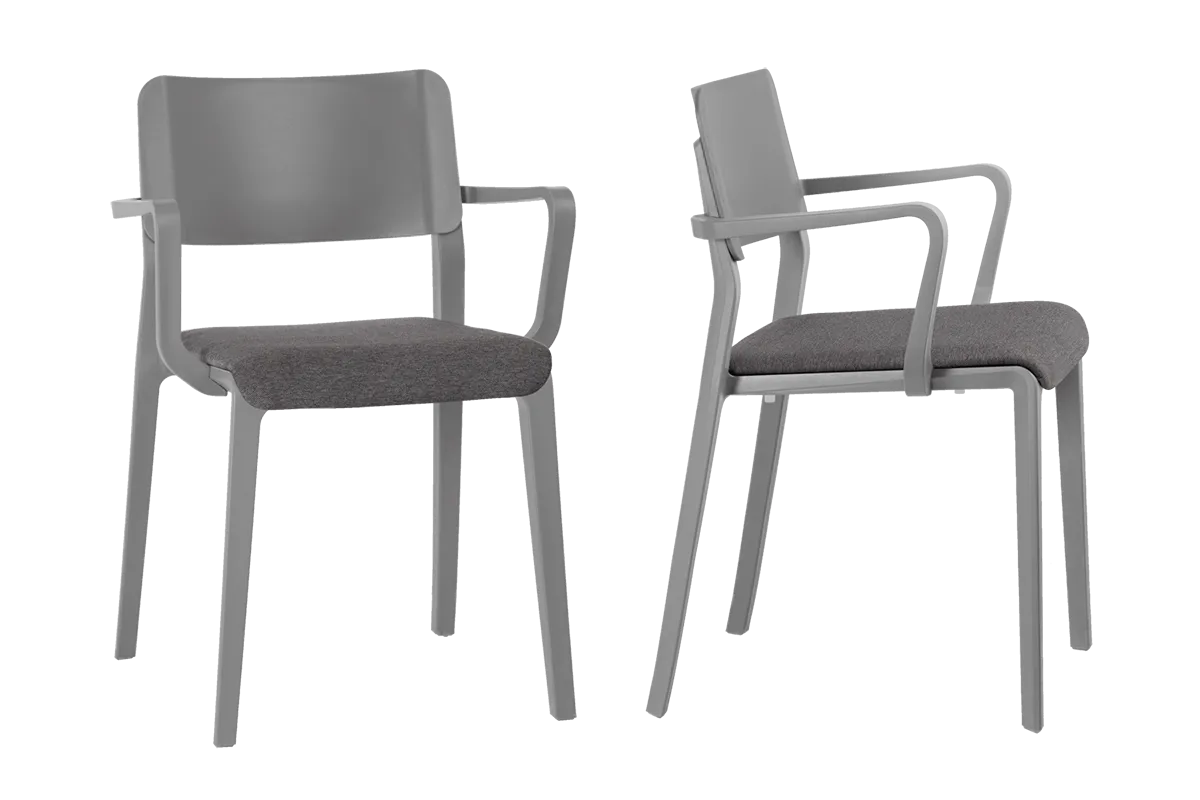 Origin Furniture Mojo Semi Upholstered Arm Chair - Presentation Media