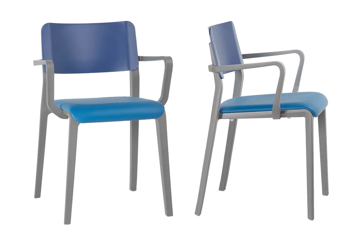 Origin Furniture Mojo Semi Upholstered Arm Chair - Presentation Media