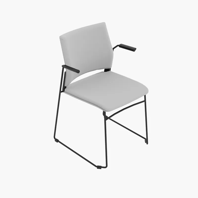ORN Kavli Arm Chair Sled Upholstered - Presentation Media