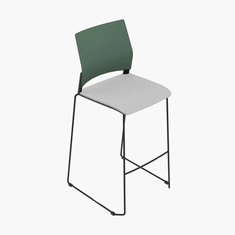 ORN Kavli Bar Stool Part Upholstered - Presentation Media