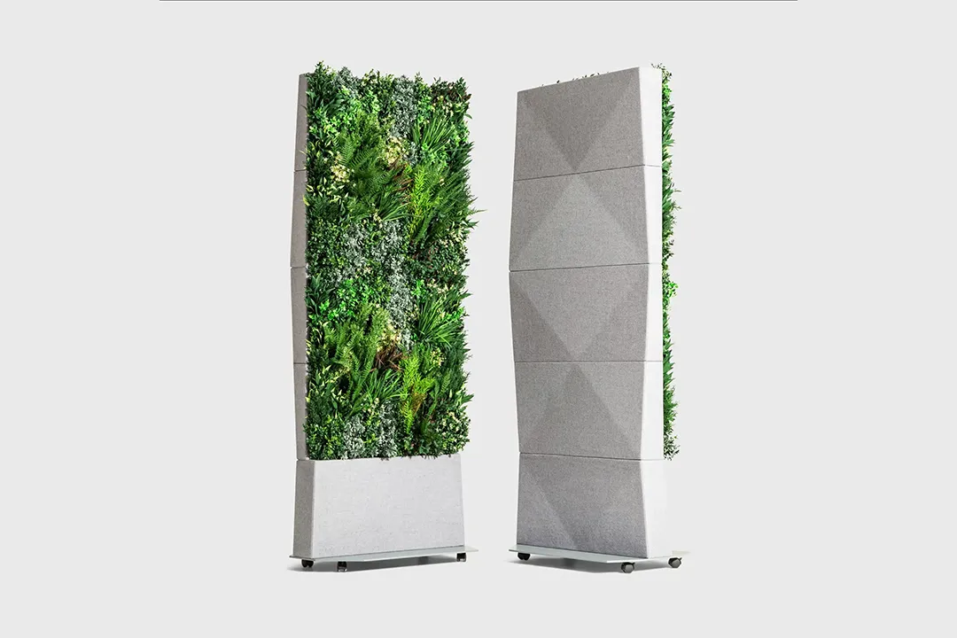 Vistafolia Modular Green Wall Partitions - Presentation Media